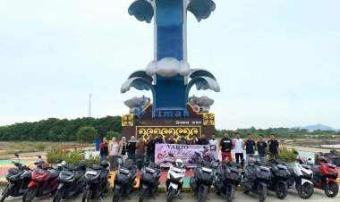 Komunitas Honda Vario Gencarkan Edukasi Keselamatan Berkendara ke Pelajar SMK di Karimun Lewat Program Vario Edu Ride 2025