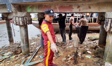 Polsek Bulang Gelar Dua Kegiatan Gotong Royong Sambut HUT Bhayangkara ke-79
