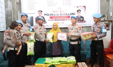 Bakti Sosial HUT Bhayangkara ke-79, Sipropam Polresta Barelang Tebar Kepedulian di Panti Asuhan