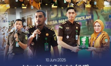 Kejaksaan Negeri Batam Gelar Program Jaksa Masuk Sekolah di SMPN 50 Batam