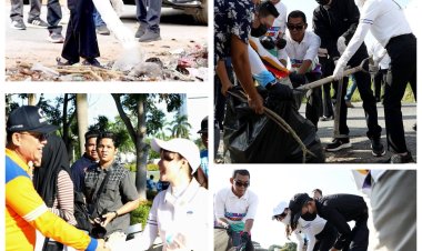 Amsakar–Li Claudia Gaspol! Aksi Gotong Royong Serentak Gema di Seluruh Batam