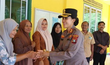 Jelang Hut Bhayangkara ke 79, Polres Bintan laksanakan bantuan sosial dan bakti kesehatan