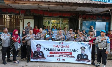 HUT Bhayangkara ke-79: Polsek Lubuk Baja Salurkan Bantuan ke Panti Jompo dan Panti Asuhan