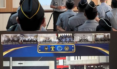 Rutan Batam Ikuti Apel Bersama Kemenko Kumham: Perkuat Komitmen Lintas Sektor