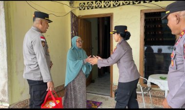 Pererat Tali Silaturahmi, Kapolres Bintan Kunjungi Warakauri Dalam Rangka Hari Bhayangkara ke 79