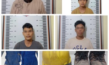 Ungkap Kasus Pengeroyokan di Kawasan Tembesi, Polsek Sagulung Amankan Empat Pelaku