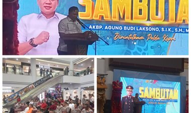 Wakapolda Kepri Buka Langsung Pameran Budaya dan Lomba Kreatif HUT Bhayangkara ke-79 di Mega Mall Batam
