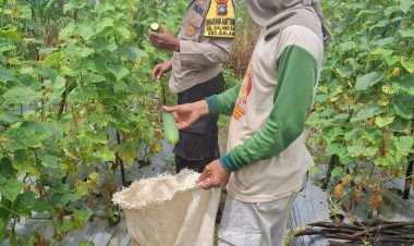 Polri Bersama Petani Wujudkan Ketahanan Pangan Menuju Indonesia Emas 2045