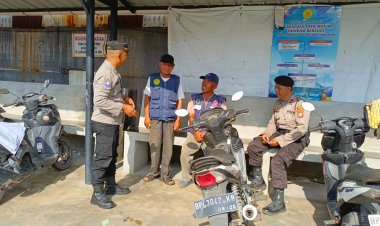 Polsek Kuba dan Warga Tanjung Berlian Bersinergi Cegah Karhutla Lewat Forum Curhat Kamtibmas