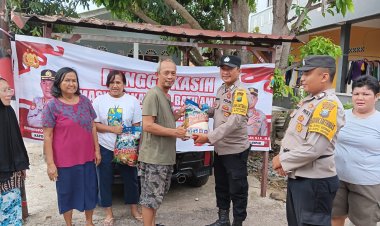 Polsek Batu Ampar Gelar Minggu Kasih Kamtibmas Bersama Warga Batu Merah