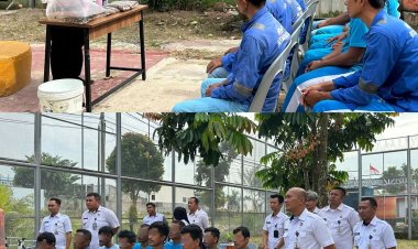 Rutan Batam Tebar 200 Bibit Ikan Gurame, Dukung Ketahanan Pangan dan Pembinaan Warga Binaan