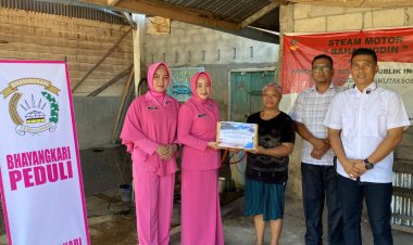 Iptu Dony Giatman Tebar Kebahagiaan Lewat Bansos: Wujud Kepedulian di Momen HUT Bhayangkara ke-79