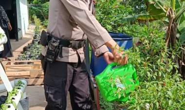 Polsek Batu Aji Bersama Kelompok Tani Kel. Buliang, Wujudkan Ketahanan Pangan