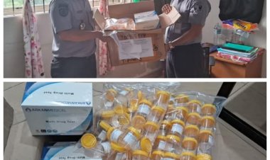 Lapas Batam Terima 100 Set Alat Tes Urine, Wujud Komitmen Berantas Narkoba