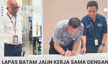 Lapas Batam Jalin Kerja Sama dengan Batam Tourism Polytechnic untuk Kursus Bahasa Inggris dan Mandarin