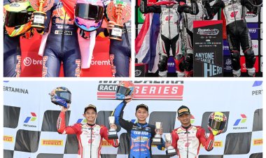 Melaju Kencang, Pebalap Binaan Astra Honda Kibarkan Merah Putih di Thailand dan Italia