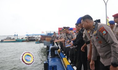 Polda Kepri Peringati Hari Bhayangkara ke-79 dengan Tabur Bunga, Peletakan Batu Pertama Masjid, dan Baksos