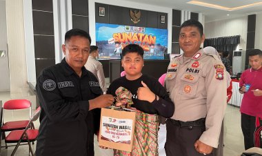 Polres Lingga Gelar Sunatan Massal, Wujud Kepedulian di Momen Hari Bhayangkara ke-79