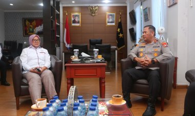 POLDA KEPRI TERIMA KUNJUNGAN KOMPOLNAS DALAM RANGKA EVALUASI LAYANAN PUBLIK