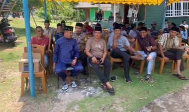 Polres Lingga Hadir di Tengah Duka: Wakapolres dan Bhabinkamtibmas Tunjukkan Wujud Empati kepada Warga
