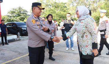Kapolresta Barelang Menghadiri Kunjungan Tim Kompolnas Ri Di Polsek Batu Ampar