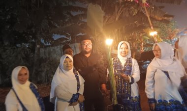 Polsek Batu Ampar Laksanakan Pengamanan Kegiatan Lomba Pawai Obor Menyambut Tahun Baru Islam 1 Muharam 1447 H