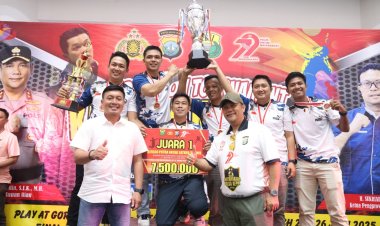 Sukses Digelar, Turnamen Badminton Kapolda Kepri Cup 2025 Tutup Rangkaian Hari Bhayangkara ke-79