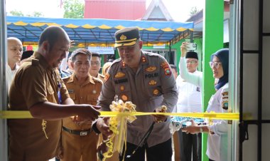 Kapolres Lingga Launching Kampung Bersih Narkoba: Bangun Desa Tangguh, Bebas dari Ancaman Narkoba