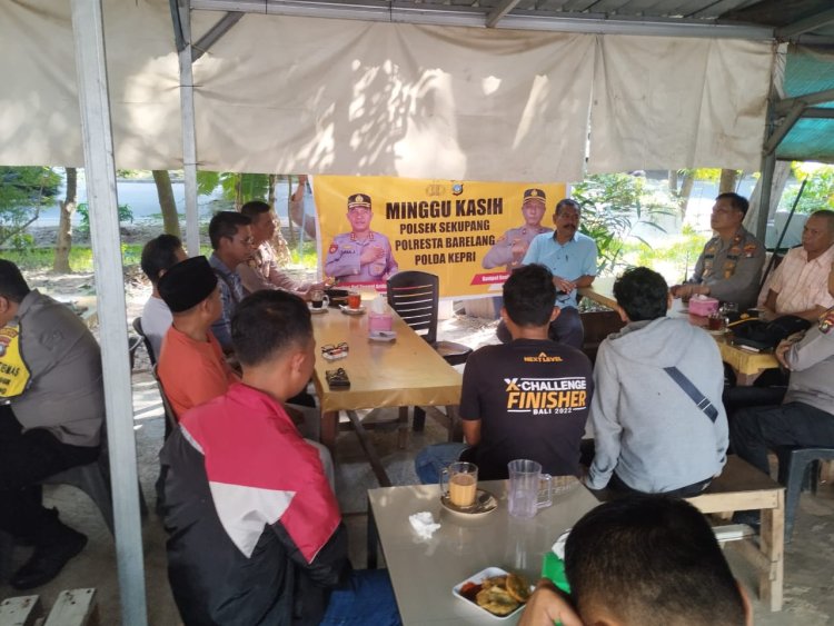 Minggu Kasih Polsek Sekupang : Dengarkan Suara Warga, Perkuat Kamtibmas