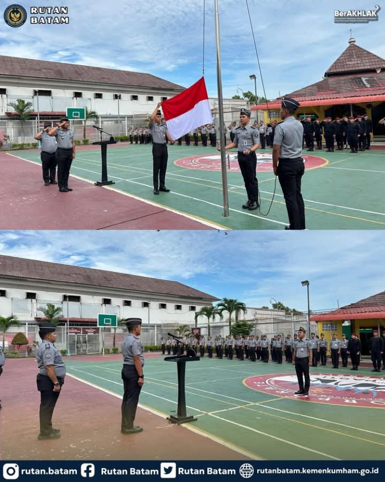 Rutan Batam Peringati Hari Lahir Pancasila 2025: Teguhkan Komitmen terhadap Nilai-Nilai Luhur Bangsa