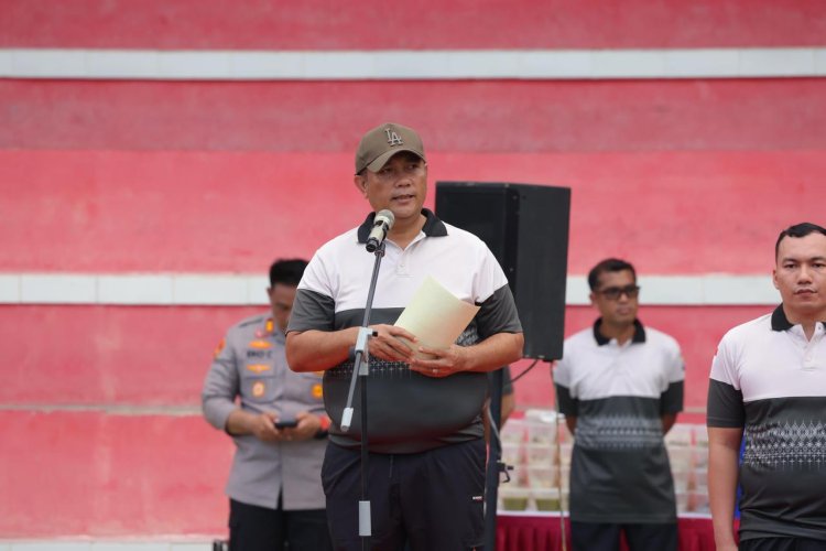 POLDA KEPRI GELAR UPACARA PEMBUKAAN PEKAN OLAHRAGA DAN LOMBA DALAM RANGKA HARI BHAYANGKARA KE-79 TAHUN 2025