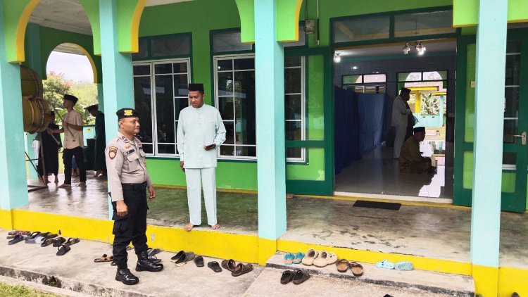 Polres Lingga Pastikan Keamanan Pelaksanaan Shalat Idul Adha 1446 H / 2025 M di Kabupaten Lingga