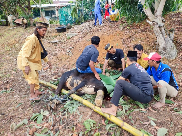 Polres Karimun Laksanakan Qurban dalam Rangka Hari Bhayangkara ke-79