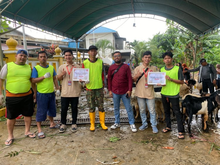 Capella Honda Kepri Berqurban di Masjid Quba Batam Center, Wujud Kepedulian Sosial di Idul Adha