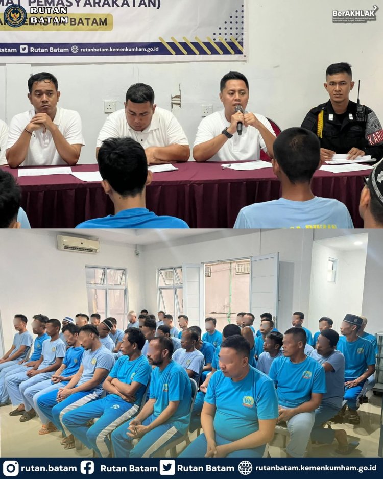 Rutan Batam Gelar Sidang TPP, Pastikan Hak Integrasi Warga Binaan Terpenuhi Secara Objektif