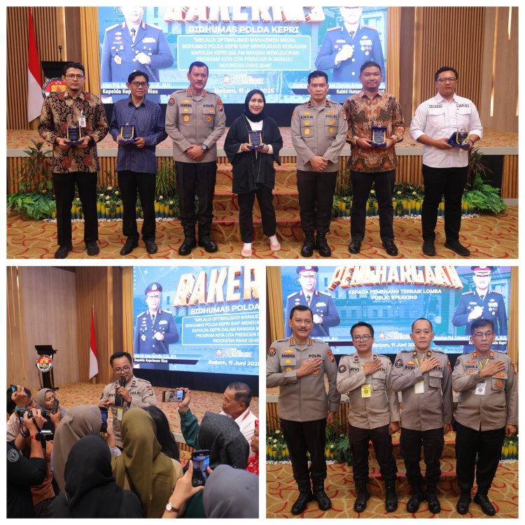 POLDA KEPRI GELAR RAKERNIS HUMAS POLDA KEPRI TAHUN 2025