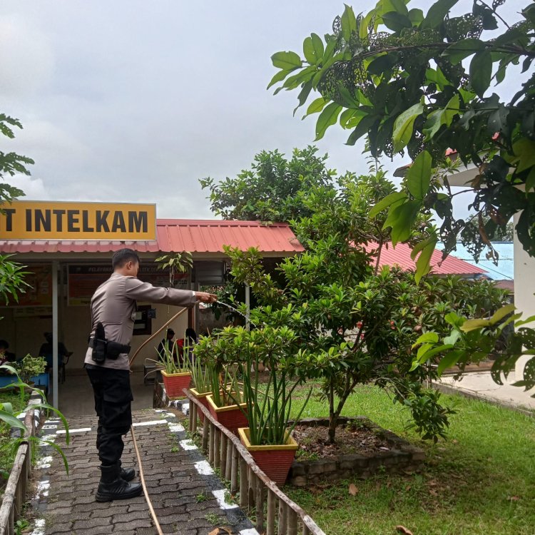Polsek Sekupang Dukung Program Ketahanan Pangan Presiden RI Menuju Indonesia Emas 2045
