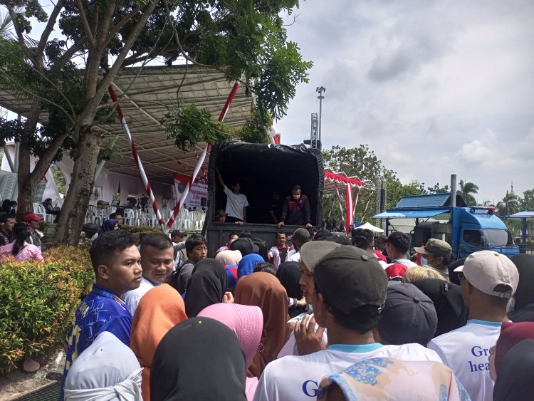 Satlantas Polres Lingga Gencarkan Patroli dan Sosialisasi Bahaya ODOL di Pelabuhan Roro Jagoh