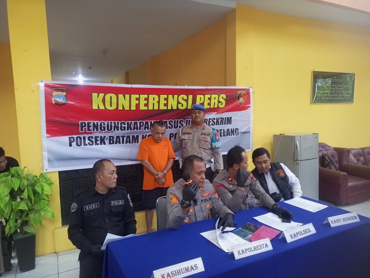 Polsek Batam Kota Gagalkan Pengiriman Ilegal Dua Calon PMI ke Kamboja, Satu Pelaku Diamankan