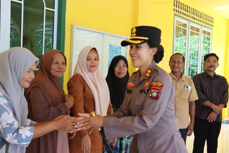 Jelang Hut Bhayangkara ke 79, Polres Bintan laksanakan bantuan sosial dan bakti kesehatan