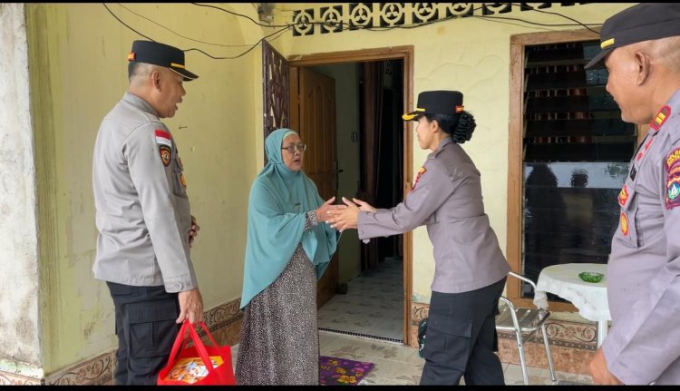 Pererat Tali Silaturahmi, Kapolres Bintan Kunjungi Warakauri Dalam Rangka Hari Bhayangkara ke 79