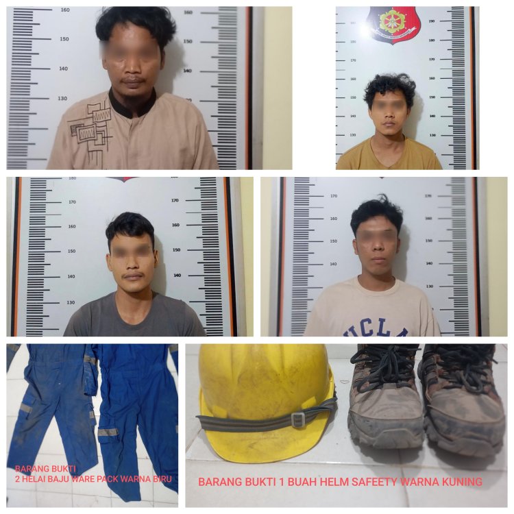 Ungkap Kasus Pengeroyokan di Kawasan Tembesi, Polsek Sagulung Amankan Empat Pelaku