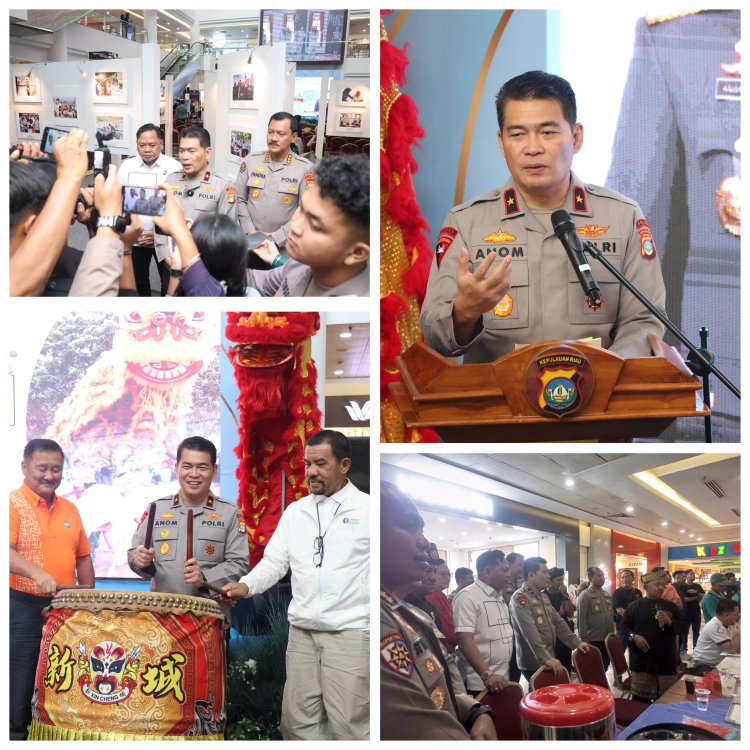 SAMBUT HARI BHAYANGKARA KE-79: POLDA KEPRI GELAR PAMERAN FOTO, TURNAMEN GASING, BARONGSAI FEST, DAN PELAYANAN PUBLIK TERPADU