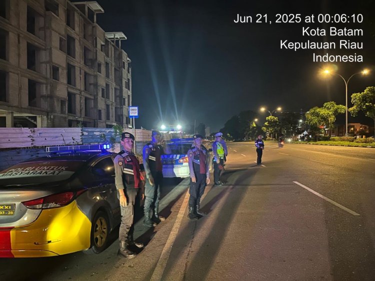 Polresta Barelang Gelar Patroli Cipta Kondisi untuk Menjaga Stabilitas Keamanan di Wilayah Hukum Batam