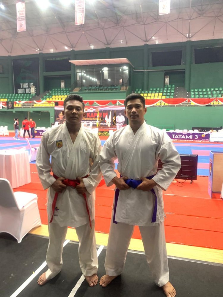 SEMARAK HARI BHAYANGKARA KE-79, POLDA KEPRI RAIH PRESTASI DI KEJURNAS KARATE PIALA KAPOLRI 2025