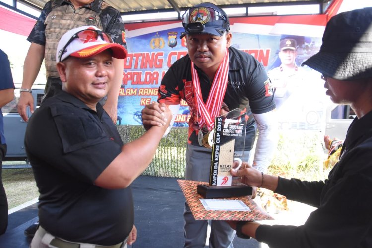 PENUTUPAN SHOOTING COMPETITION KAPOLDA KEPRI CUP 2025, AJANG PRESTASI DAN PERSAUDARAAN DI HARI BHAYANGKARA KE-79