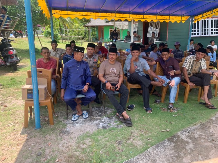 Polres Lingga Hadir di Tengah Duka: Wakapolres dan Bhabinkamtibmas Tunjukkan Wujud Empati kepada Warga