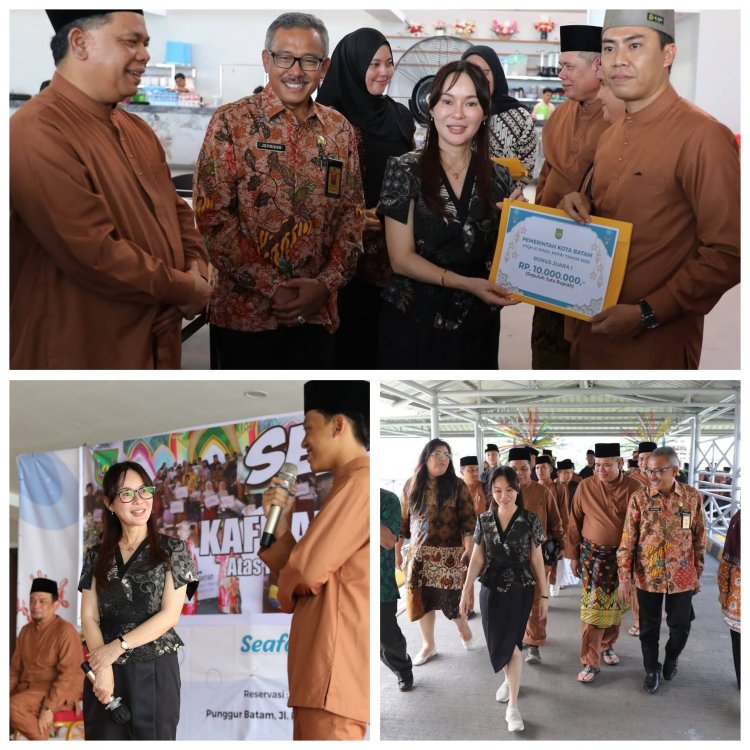 Batam Hat-trick Juara STQH Kepri, Amsakar–Li Claudia Apresiasi Kafilah Rp100 Juta dari Kantong Pribadi