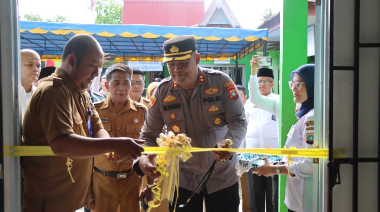Kapolres Lingga Launching Kampung Bersih Narkoba: Bangun Desa Tangguh, Bebas dari Ancaman Narkoba