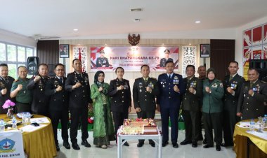 Kapolres Bintan Pimpin Upacara memperingati Hari Bhayangkara ke-79 dimapolres Bintan